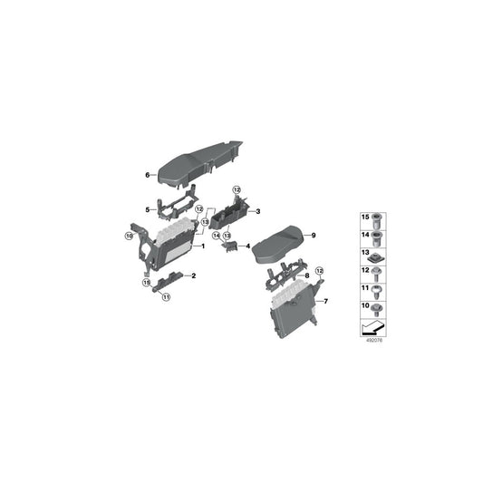 Genuine BMW 12909894685 G30 Instrument Carrier LINKS (Inc. M550iX) | ML Performance US