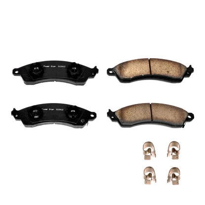 PowerStop Power Stop 87-92 Chevrolet Camaro Front Z17 Evolution Ceramic Brake Pads w/Hardware