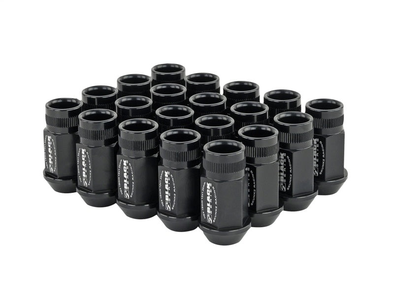 Skunk2 Racing Skunk2 12x1.25 Forged Lug Nut - Black (Set of 20)