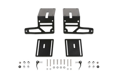 Fabtech 18-21 Jeep JL/JT Light Bracket Kit (Adjustable)
