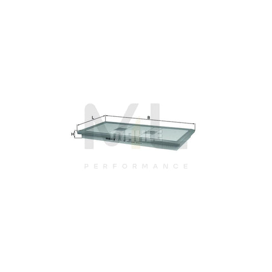 MAHLE ORIGINAL LX 3140 Air Filter Filter Insert | ML Performance Car Parts