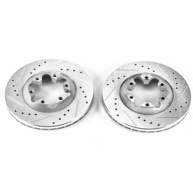 PowerStop Power Stop 04-08 Chevrolet Colorado Front Evolution Drilled & Slotted Rotors - Pair