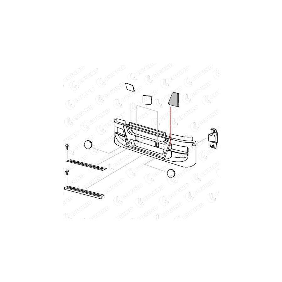Covind 560/ 85 Cover, Bumper