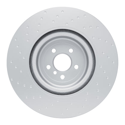 DFC 19-22 BMW X5 Right Rear GeoSPEC Coated Rotor - Dimpled
