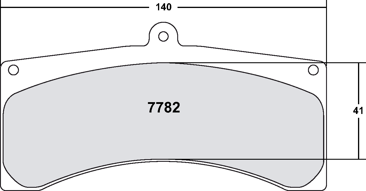 PFC 7782.03.28.34 BRAKE PADS RACE 03 CMPD 28MM