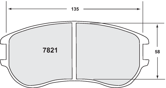 PFC 7821.83.30.34 BRAKE PADS RACE 83 CMPD 30MM ZR18