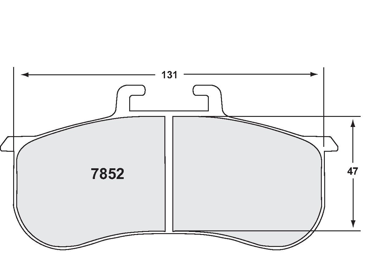 PFC 7852.05.21.44 BRAKE PADS RACE 05 CMPD 21MM BMW E46 M3 ZR33 & ZR45