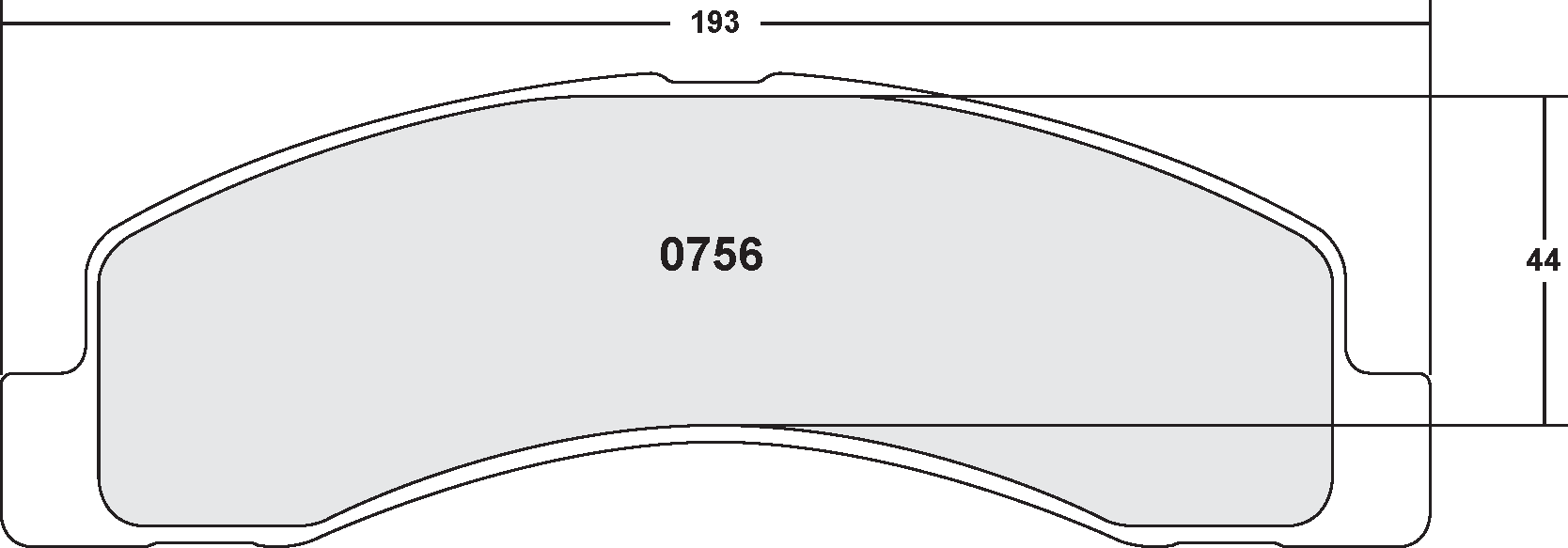PFC 0756.22 BRAKE PADS Z-RATED CARBON METALLIC