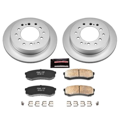 PowerStop Power Stop 03-09 Lexus GX470 Rear Z17 Evolution Geomet Coated Brake Kit