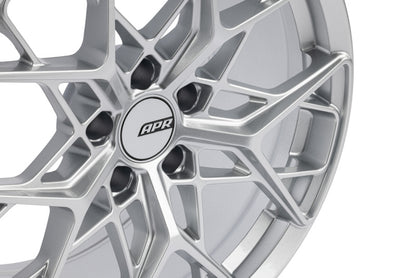 APR A02 Flow Formed 18x8.5 / 5x112 / ET45 / 66.5mm Bore / Silver Wheel