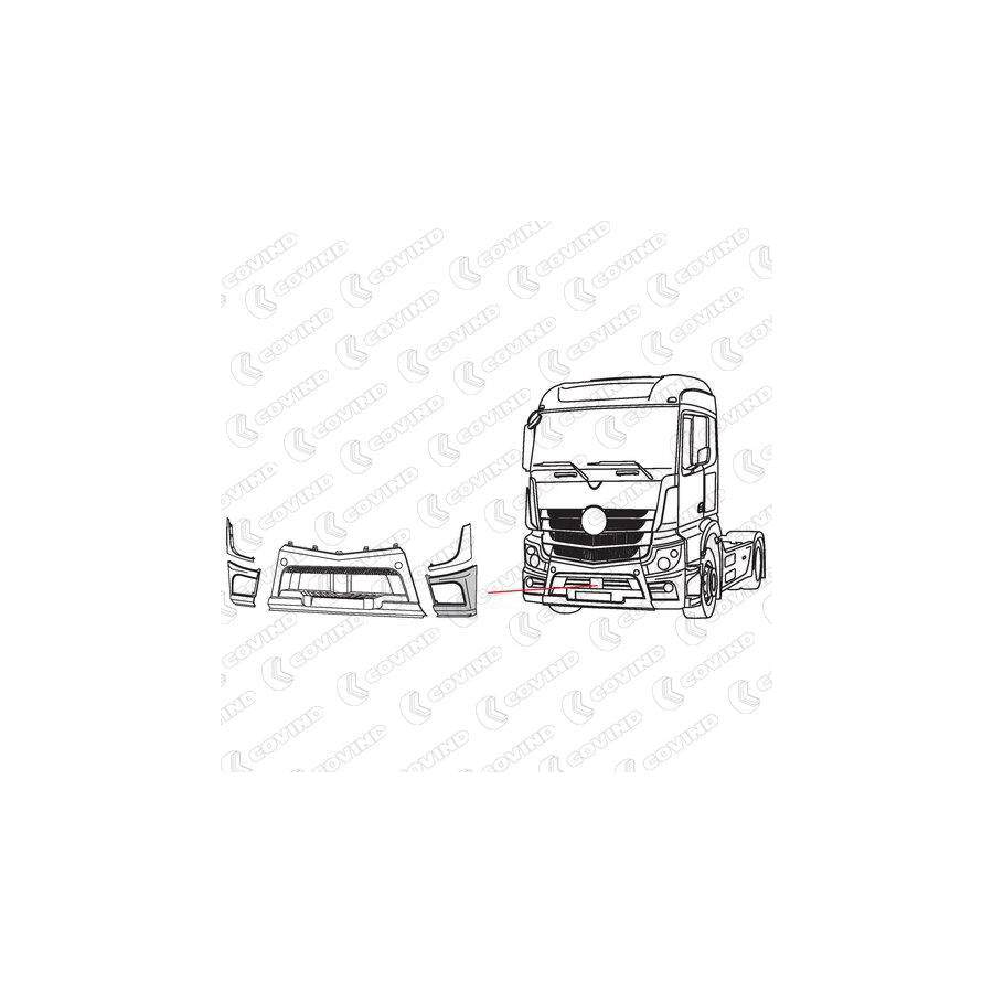 Covind 960/593 Bumper