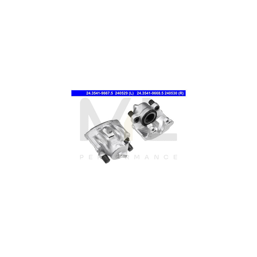 ATE 24.3541-9667.5 Brake Caliper without holder