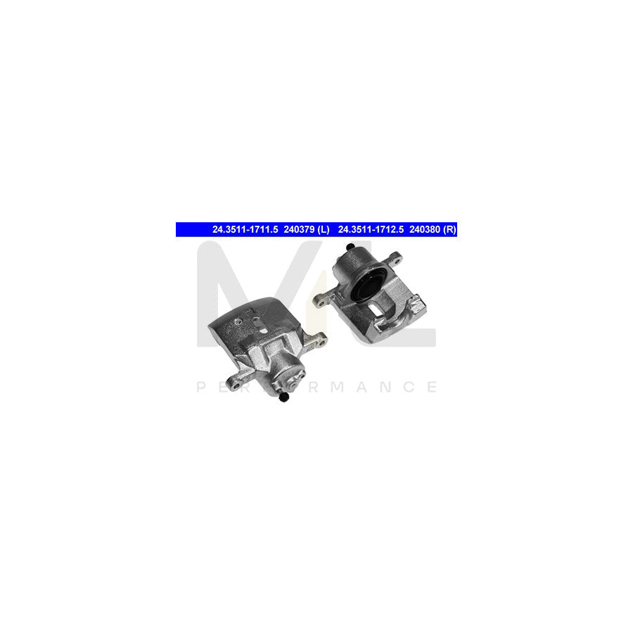 ATE 24.3511-1712.5 Brake Caliper without holder