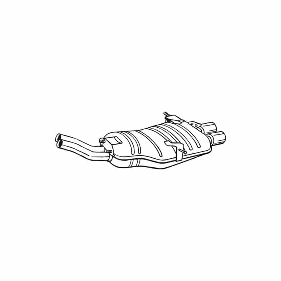Bosal 247-531 Rear Silencer for BMW 3 Series