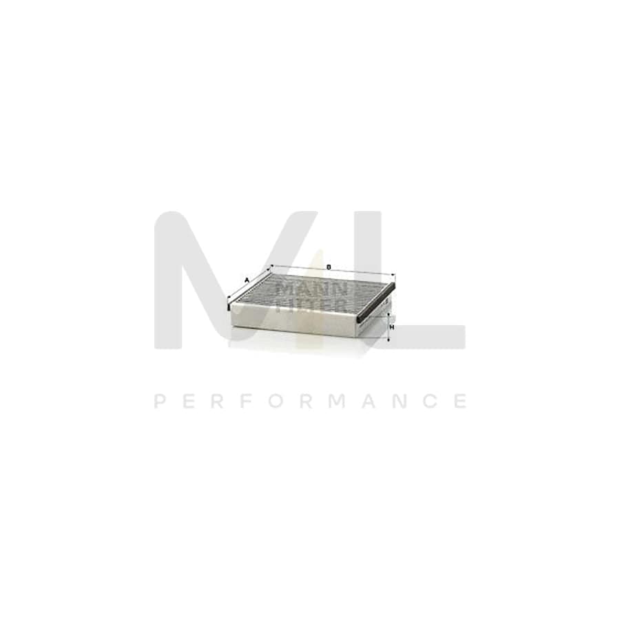 MANN-FILTER CUK 1931-2 Pollen filter Activated Carbon Filter