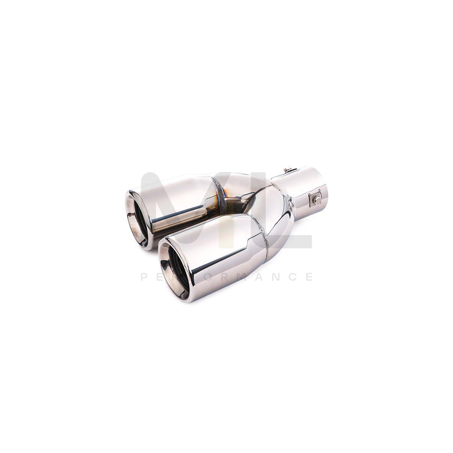 RIDEX 181A0004 Exhaust tip Silver