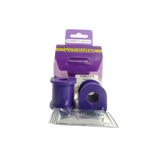 Powerflex PFR66-210-15 Vauxhall - Opel Saab Rear Anti Roll Bar Bush 15mm (Inc. Vectra B & 9-5) | ML Performance UK Car Parts