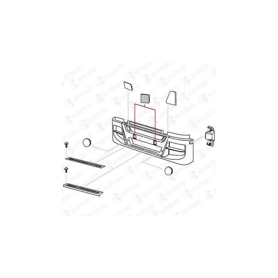 Covind 560/ 75 Cover, Bumper