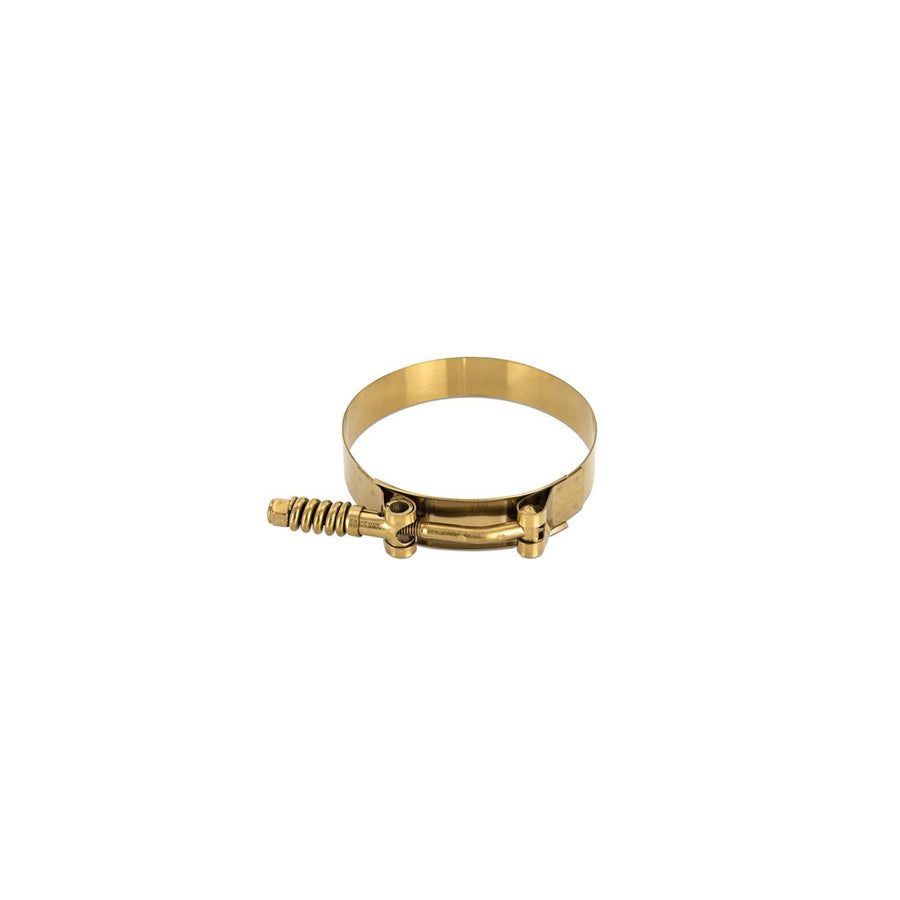 Mishimoto MMCLAMP-25TGD 2.5 Inch Stainless Steel Constant Tension T-Bolt Clamp - Gold