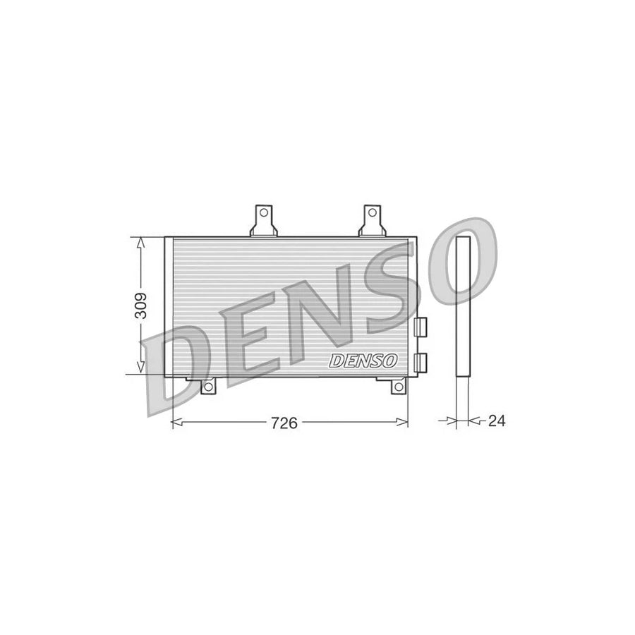 DENSO DCN11003 Air Conditioning Condenser