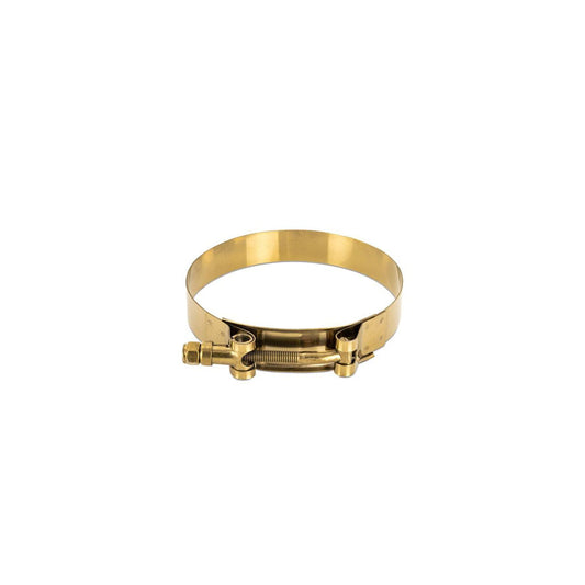 Mishimoto MMCLAMP-25GD 2.5 Inch Stainless Steel T-Bolt Clamps - Gold