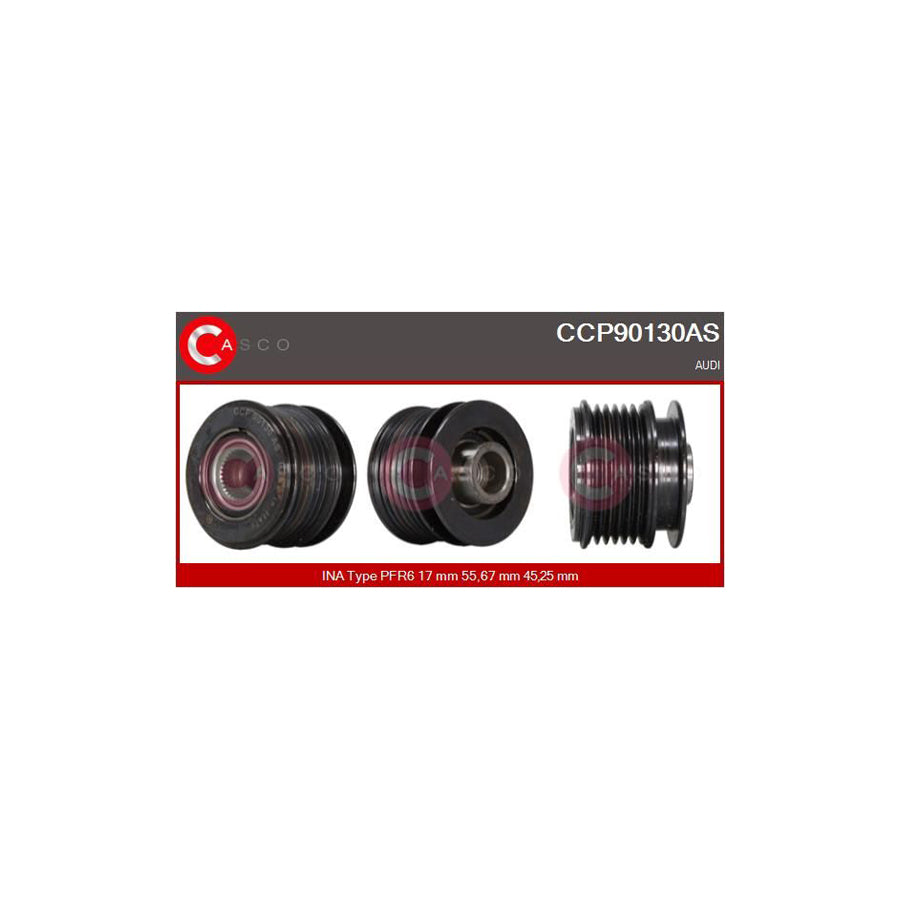 Casco Ccp90130As Pulley, Alternator