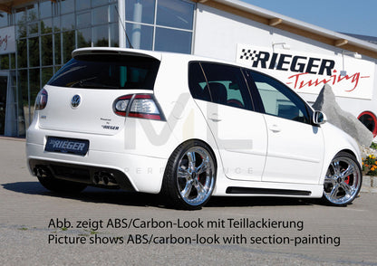 Rieger 00059406 VW Mk5 Golf Side Skirt 4 | ML Performance UK Car Parts