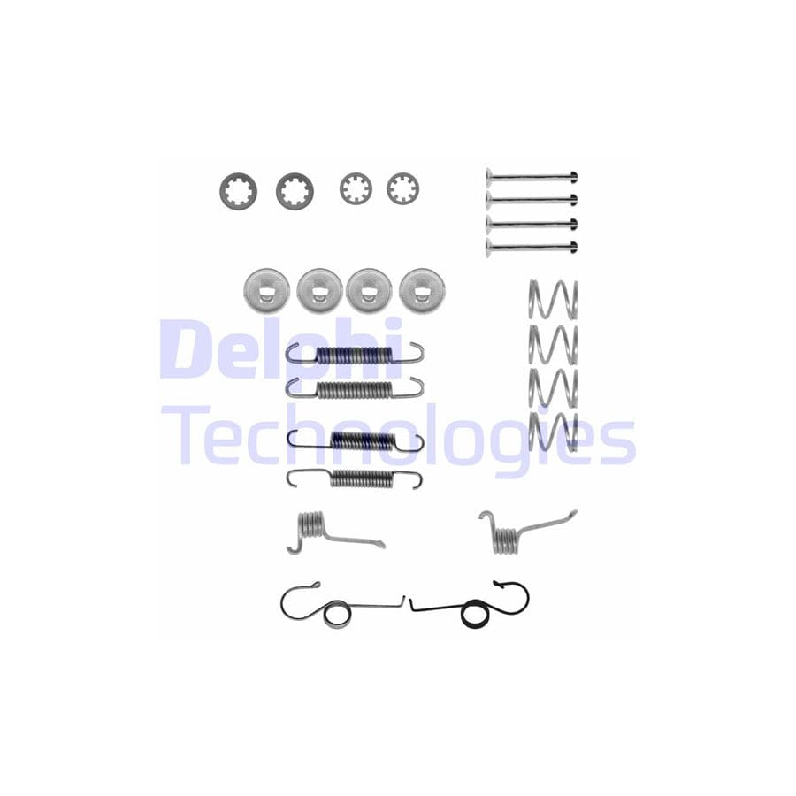 DELPHI LY1004 Accessory Kit, Brake Shoes for FORD Fiesta Mk1 Hatchback (GFBT)