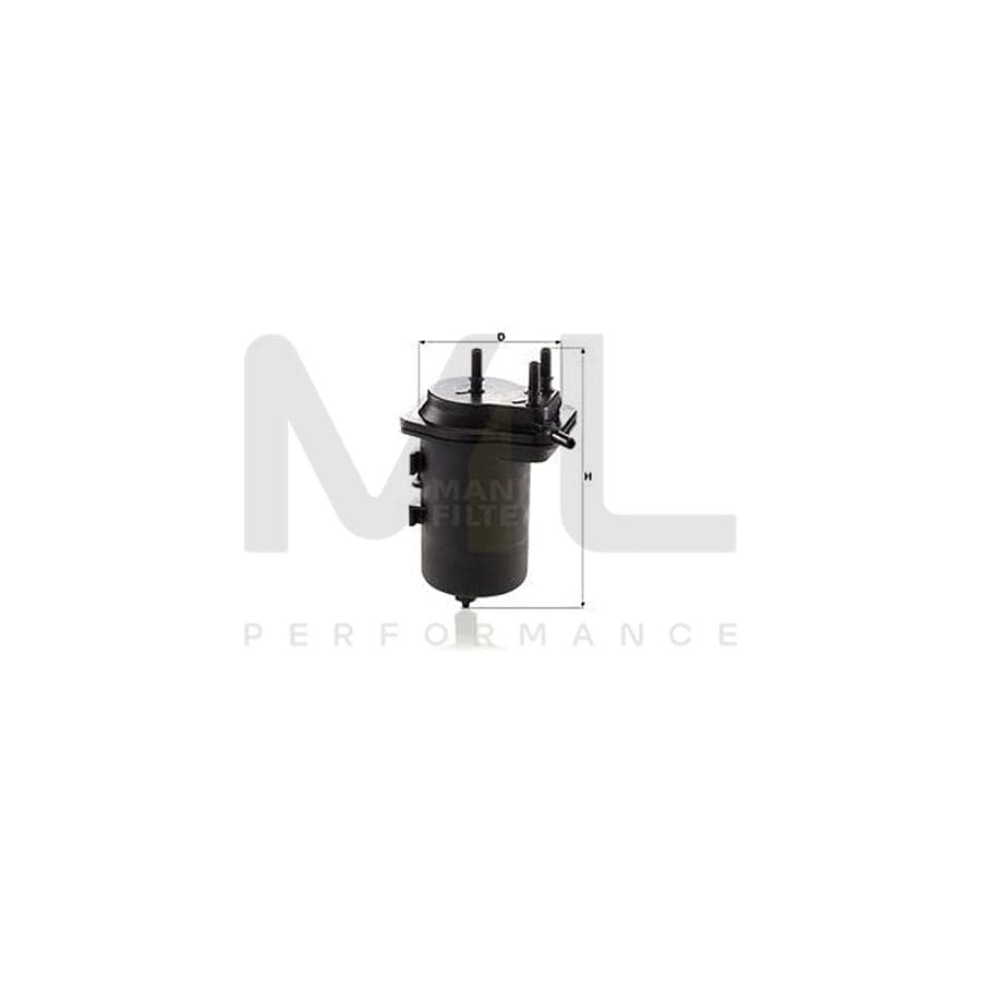 MANN-FILTER WK 939/7 Fuel filter In-Line Filter