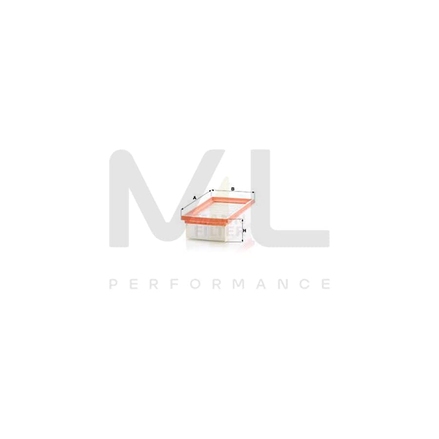 MANN-FILTER C 2325 Air Filter Filter Insert