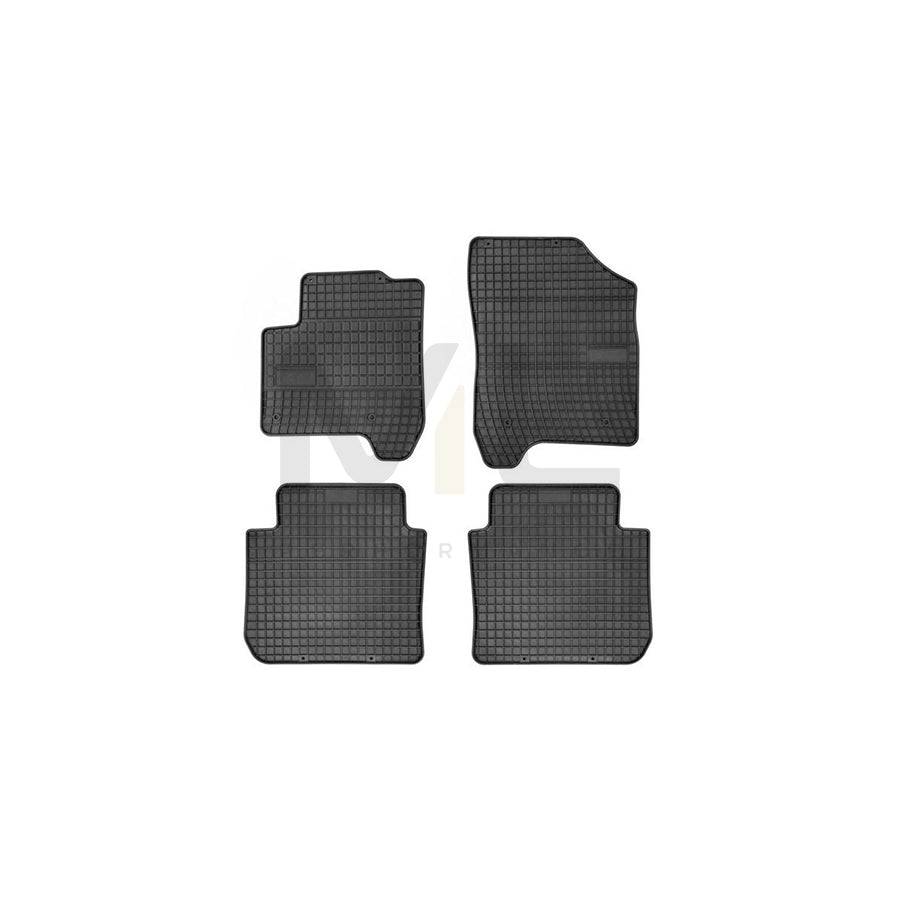 FROGUM Tailored 0635 Floor mat set for CITROEN C3 Picasso Elastomer, Front and Rear, Quantity: 4, Black, (LHD)