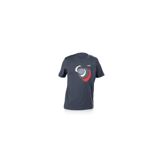 Akrapovic Lifestyle T-shirt Mesh Men's Blue-Grey | ML Performance US Car Parts