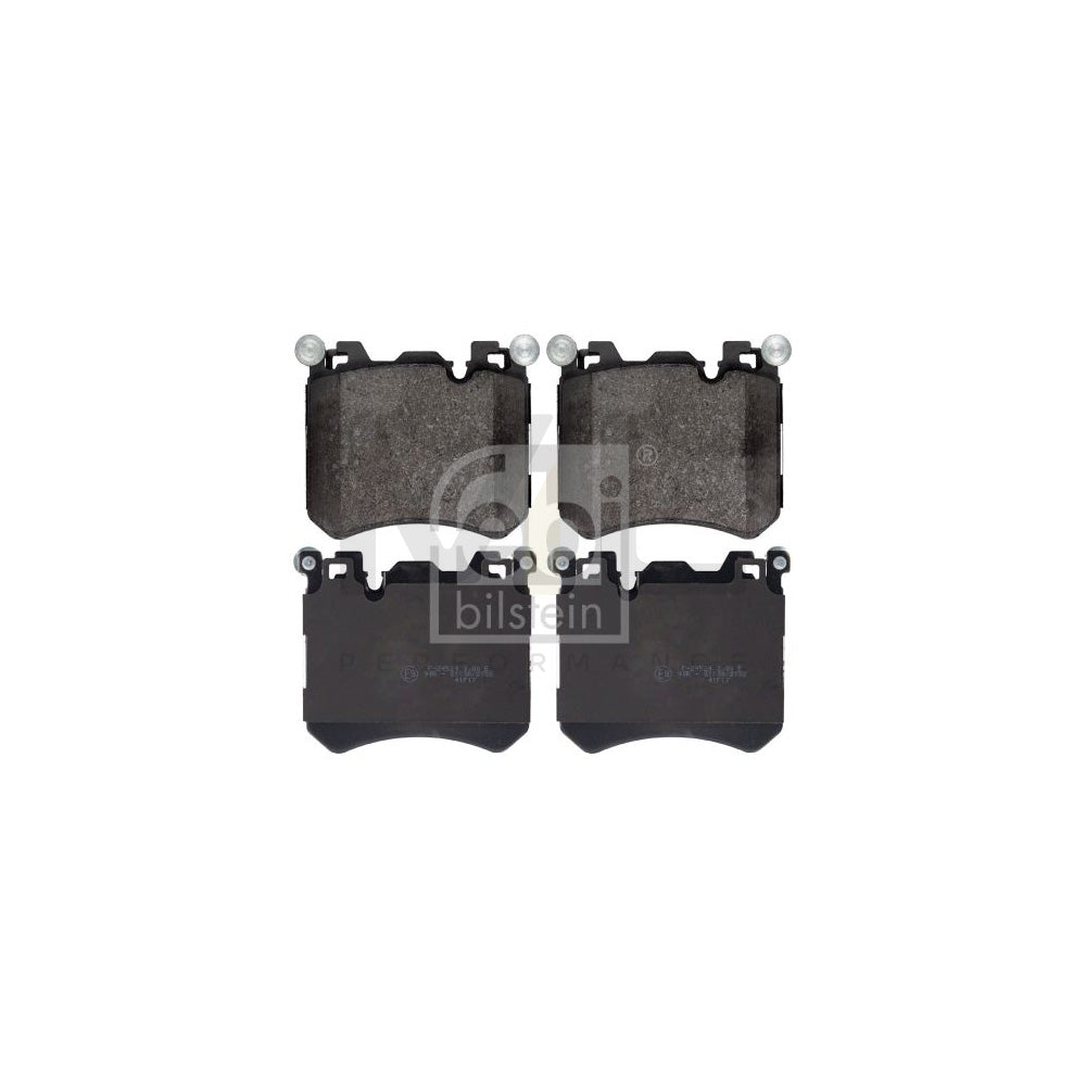 Febi Bilstein 116033 Brake Pad Set Front Axle, Prepared For Wear Indicator