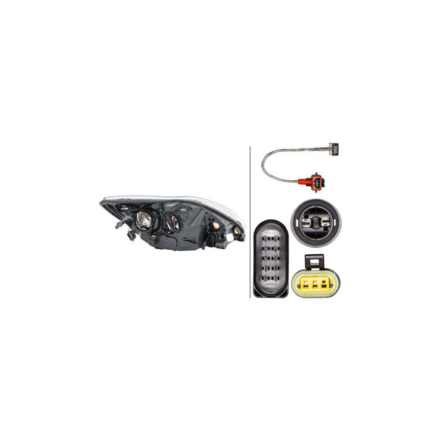 Hella 1EL 354 807-011 Headlight For Ford Focus