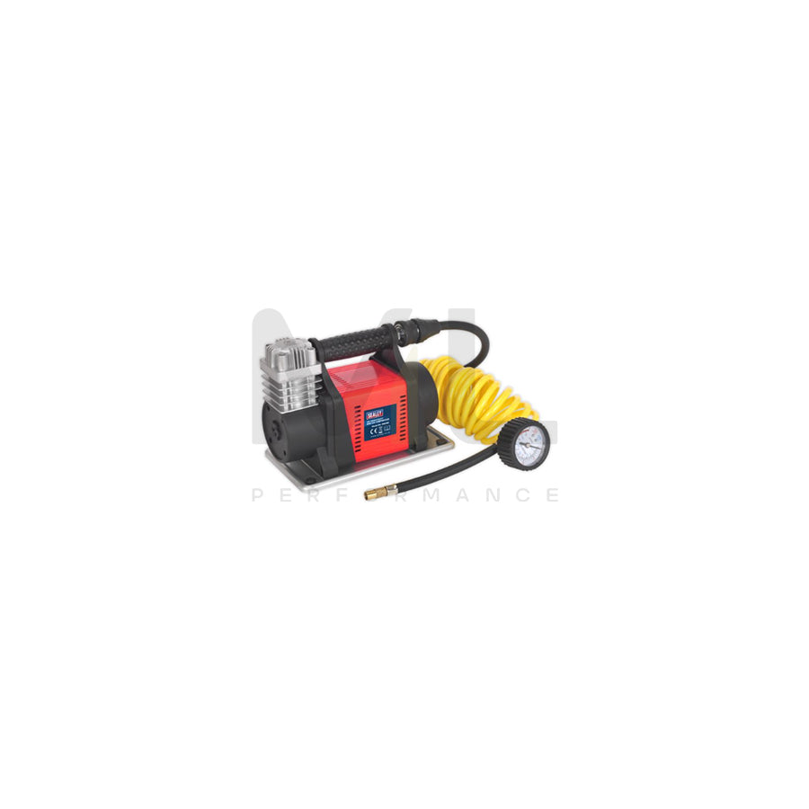 SEALEY MAC05 Air compressor 12V, 150 psi, Electric, cigarette lighter powered portable