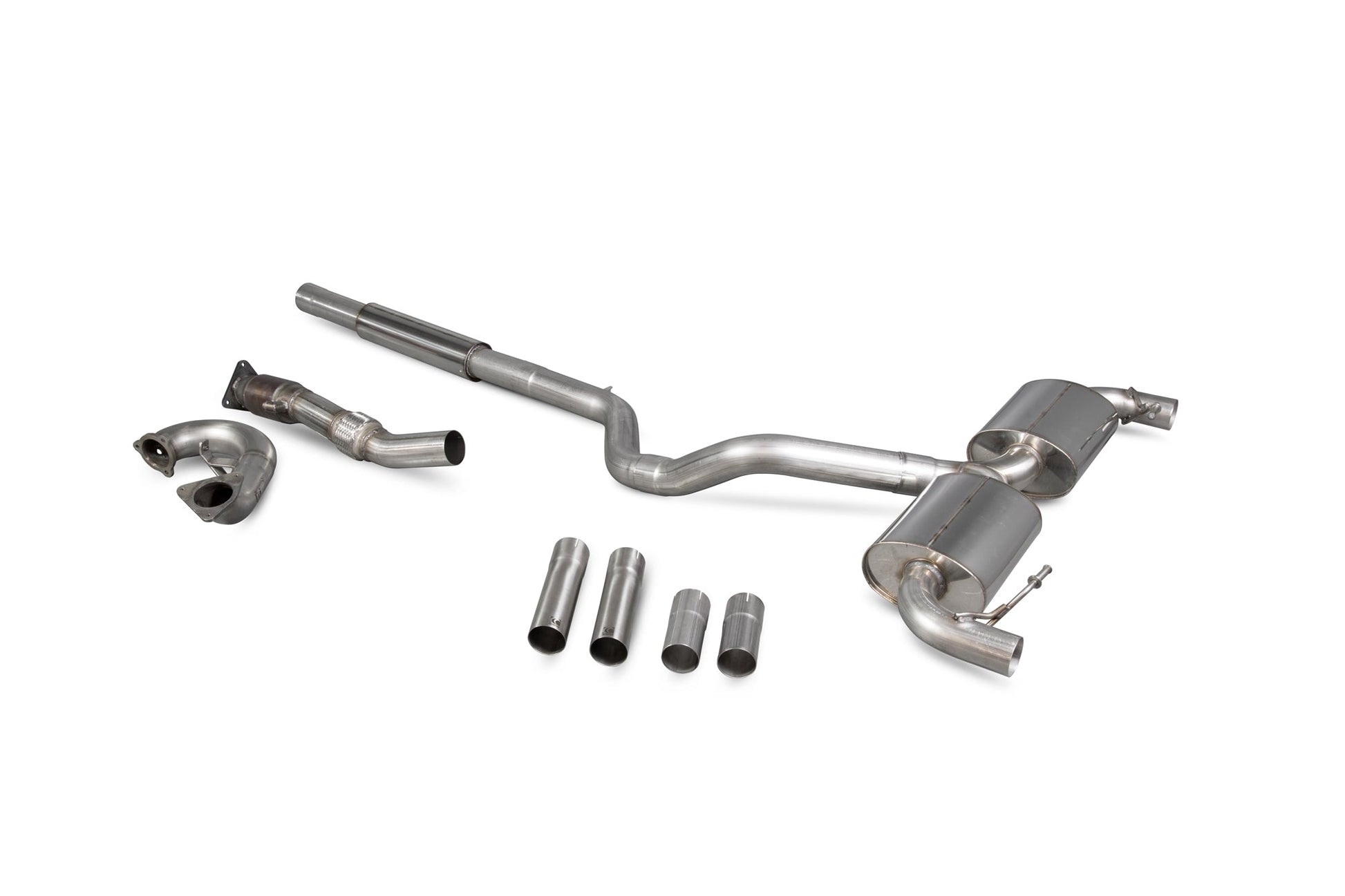 Scorpion SRNX030SYS Renault Clio MK3 Turbo-Back Res System With Sports Catalyst | ML Performance US US