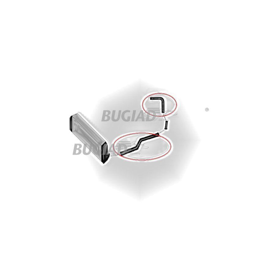 BUGIAD 88791 Charger Intake Hose