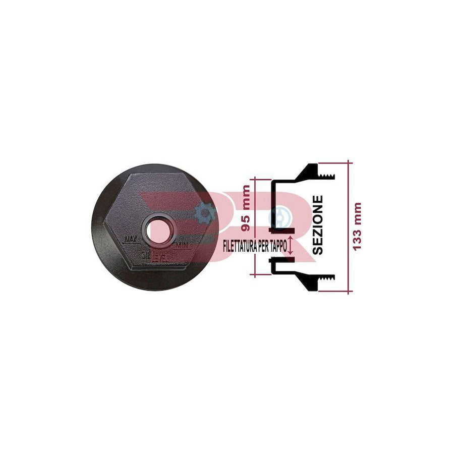 Botto Ricambi Brst4091 Cover, Wheel Hub