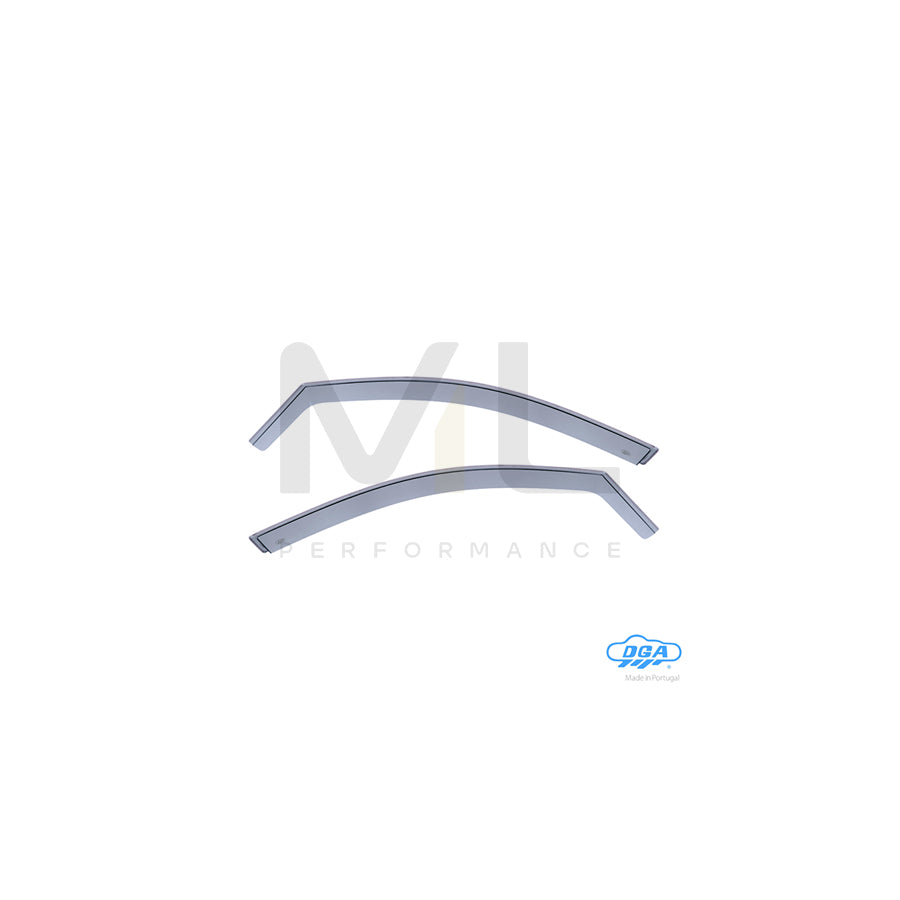 DGA 19038 Wind deflectors for PEUGEOT 308 Arrow direction, Front, inner