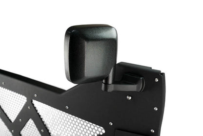 DV8 Offroad DV8 18-22 Jeep 4 Door JL/JT Aluminum Half Doors with Perforated Mesh Front