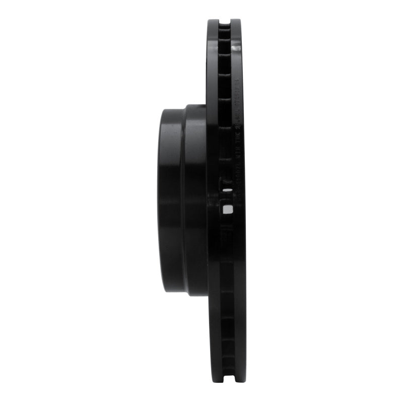 R1 Concepts R1 03-05 Land Rover Range Rover Front Left Drilled & Slotted Black Brake Rotor
