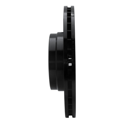 R1 Concepts R1 03-05 Land Rover Range Rover Front Left Drilled & Slotted Black Brake Rotor