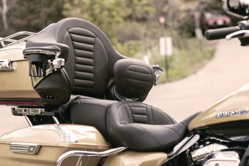 Mustang Motorcycle Mustang 08-21 Harley Electra Glide Std, Rd Glide ,Rd King ,Str Glide Super Touring Arm Wrap - Black