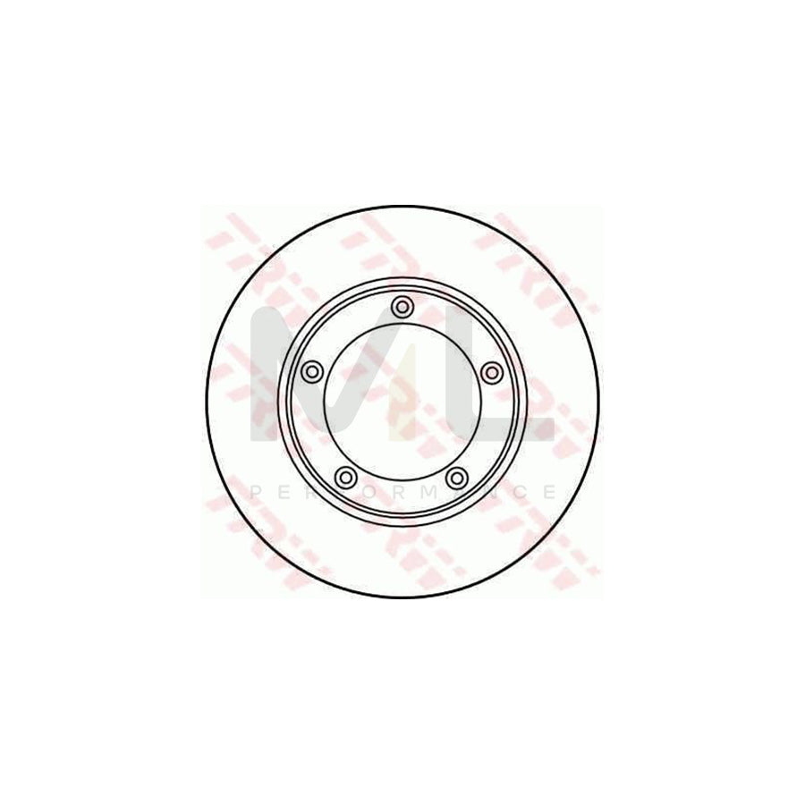 TRW DF1209 Brake Disc Solid | ML Performance Car Parts