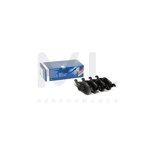 Bosch 0986494284 Brake Pad Set For Ford Focus With Anti-Squeak Plate, With Piston Clip BP1196 | ML Performance Car Parts