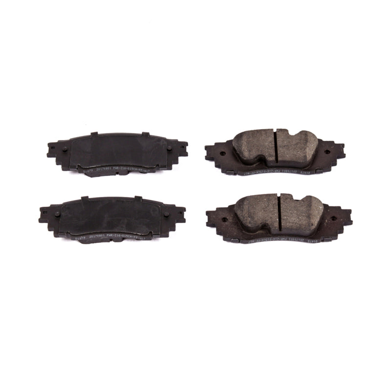 PowerStop Power Stop 2019 Lexus ES300h Rear Z16 Evolution Ceramic Brake Pads