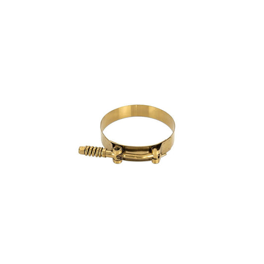 Mishimoto MMCLAMP-35TGD 3.5 Inch Stainless Steel Constant Tension T-Bolt Clamp - Gold