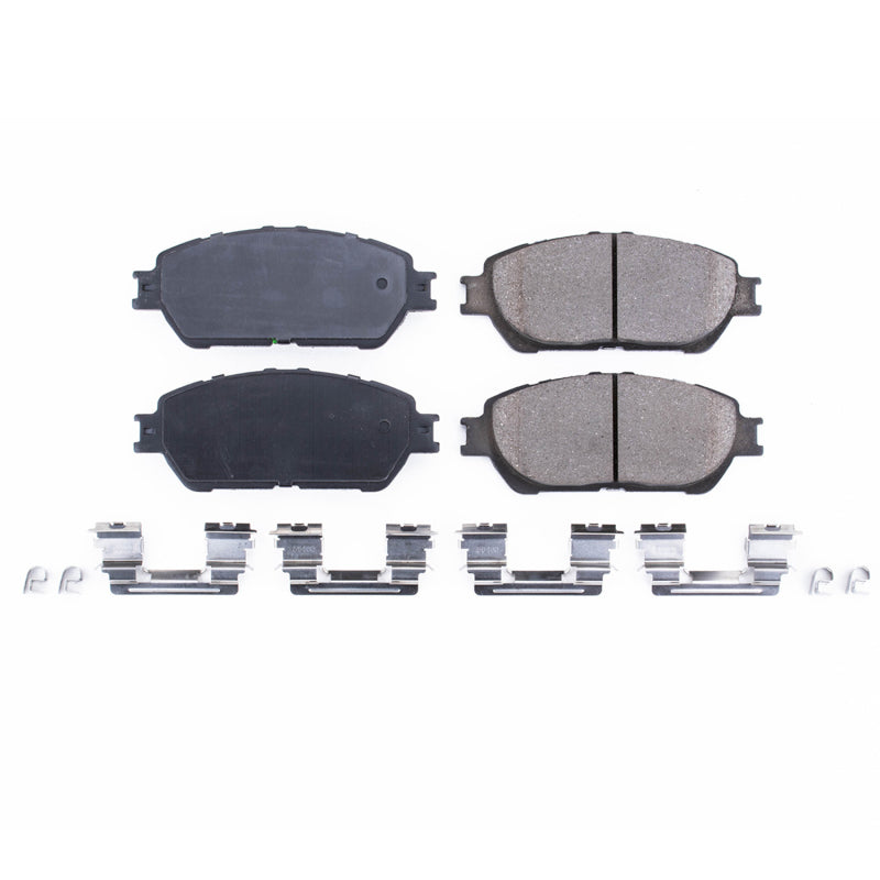 PowerStop Power Stop 05-15 Toyota Tacoma Front Z17 Evolution Ceramic Brake Pads w/Hardware