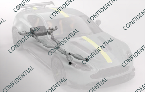 Aston Martin GG33-35-10823 AMR Titanium Exhaust | ML Performance US Car Parts