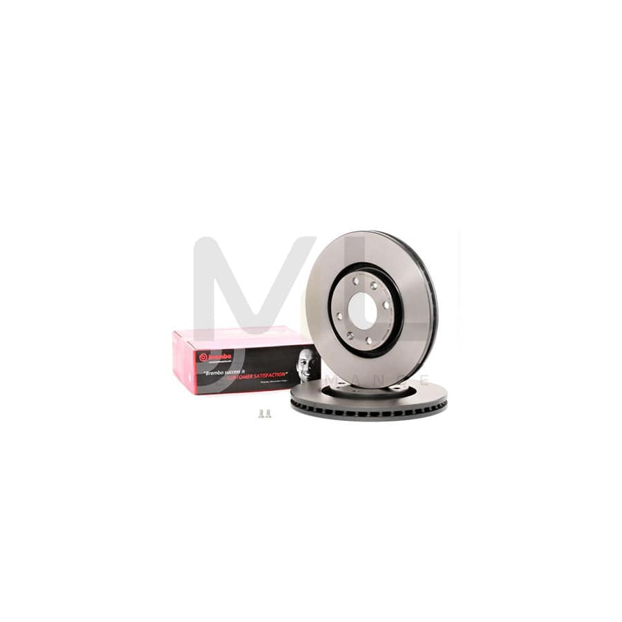 BREMBO COATED DISC LINE 09.8760.11 Brake Disc Internally Vented, Coated, with bolts/screws | ML Performance Car Parts